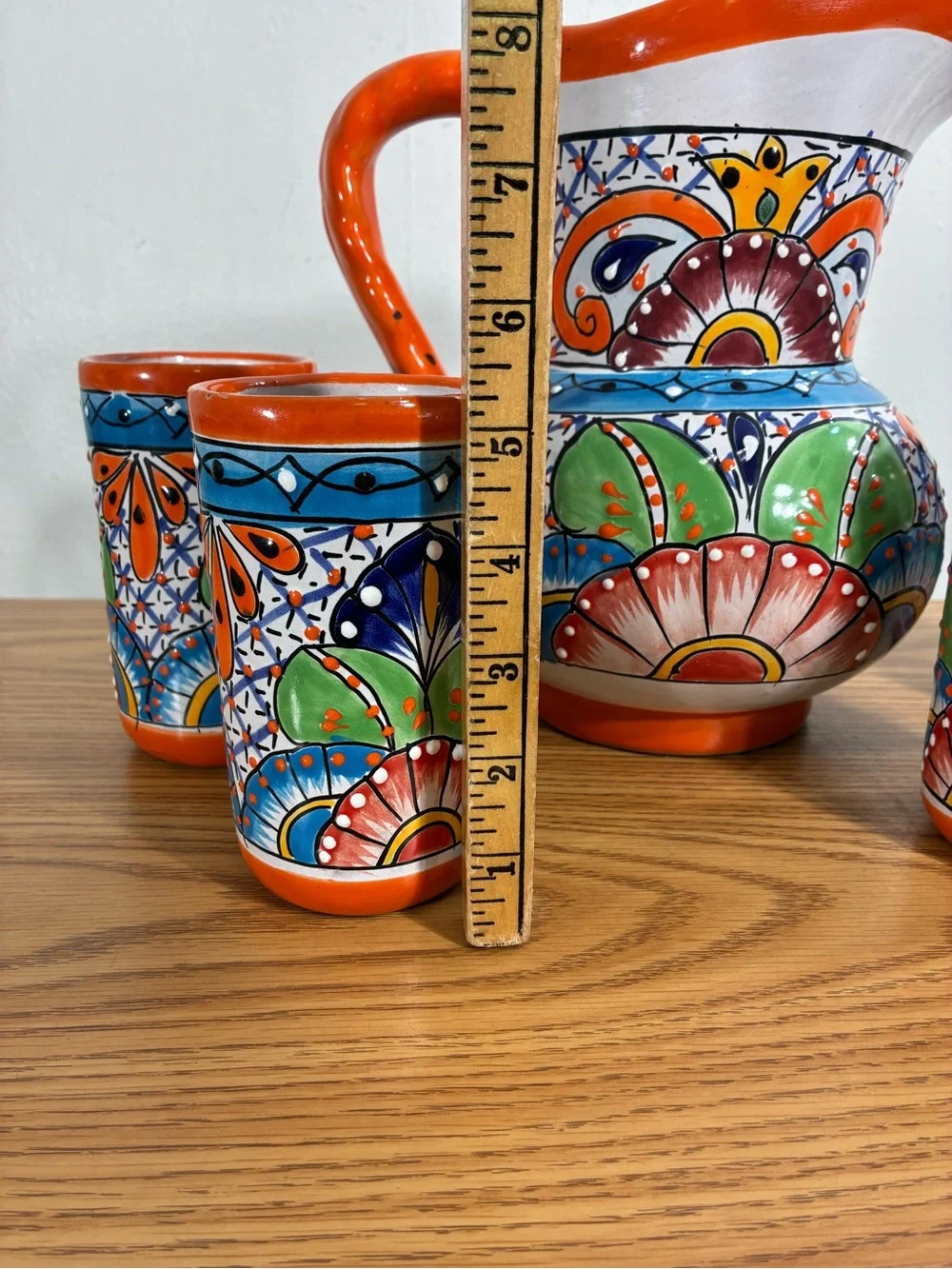 Talavera bright orange